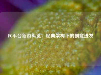 FC平台新游纵览：经典架构下的创意迸发